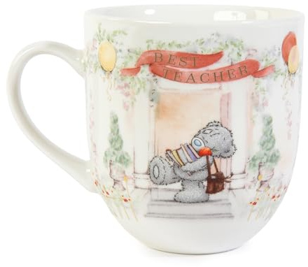 Me to You Tatty Teddy Luxury New Bone China Gift Mug for Teacher - Thank You Teacher Mug Presented in Gift Box - Signature Collection