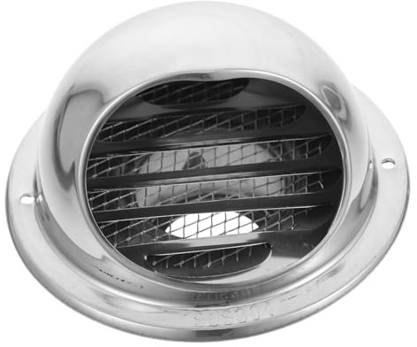 EPIGEIST Stainless Steel Kaminhaube Für Abluftventilation Multifunktionale Regenhaube Aus Edelstahl Installieren Für Küchen Und Badezimmeranwendungen Ømm Öffnung