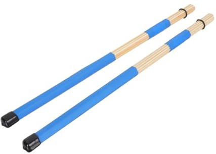 Toyvian Cepillo de Madera Profesional Baquetas Mazo para Percusión Accesorio de Baquetas para Batería E Instrumentos de Percusión