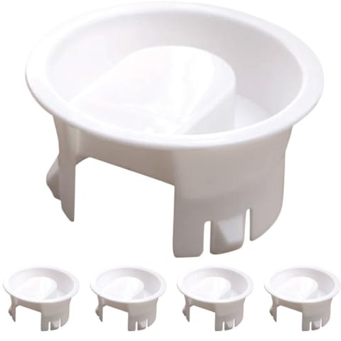 Holibanna 5piezas Tapas Para Jarra De Agua De Plástico Resistente Desgaste Con Cierre Hermético Antigoteo Para Uso Diario Hogar y Restaurante