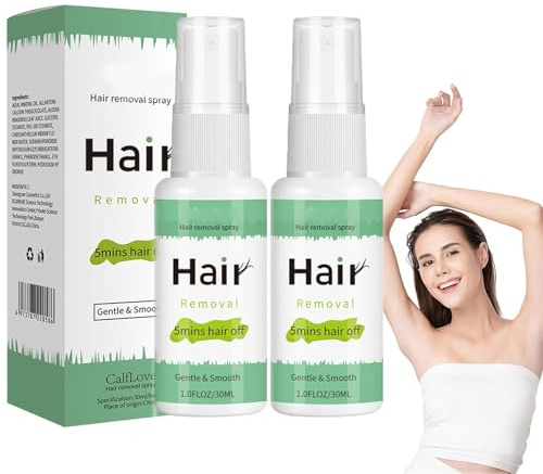 Spray para eliminar el cabello, spray para eliminar el pelo, spray depilatorio para las zonas íntimas para mujeres, spray depilatorio para brazos y piernas, eliminación rápida (2)