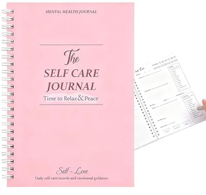 Zasdvn må-bra-journal – motiverande stämningsspårning, självförbättring, daglig arbetsbok – för meditation, journaling, produktivitet, humörspårning och