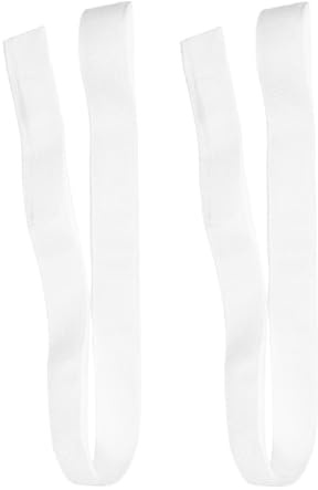 Sosoport 2 pezzi Strap per Rete da Pallavolo Bianco Accessorio per Sport Indoor e Outdoor Installazione Facile Alta Precisione e Fissaggio Sicuro per Partite Professionali