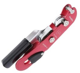 lopituwe Attrezzatura di controllo manuale Dispositivo di discesa autofrenante Dispositivo arrampicata su roccia Installazione rapida Corde da 9-13 mm Attrezzatura da arrampicata per corde 9-13 mm