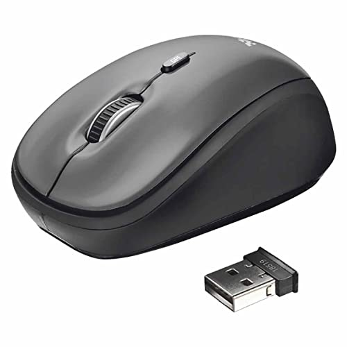 Trust Yvi ratón RF inalámbrico Óptico 1600 dpi
