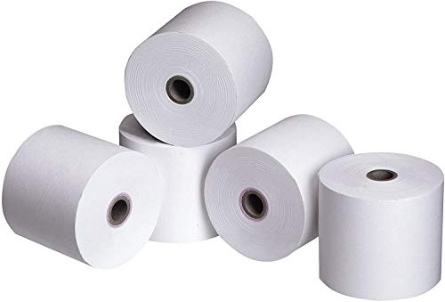Rollflex 50x Bonrolle 57mmx40m für Thermo-Drucker,Breite: 57 mm, Ø Rolle: 57 mm, Ø Hülse 12 mm, Lauflänge: 40 m