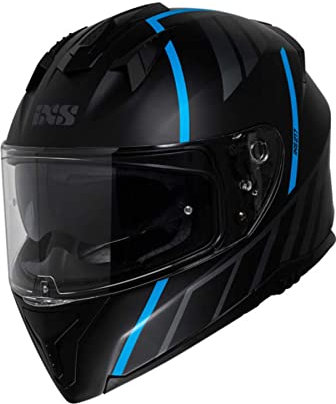 IXS iXS217 2.0 Helm, schwarz matt/blau, 2XL (63/64)