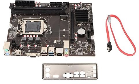 Carte Mère de Bureau ATX, Prise B85A LGA 1150, Carte Mère DDR3 Double Canal, Prise en VGA HDMI PCIE M.2 SSD, Interface Clavier et Souris