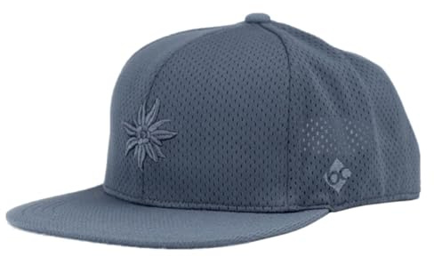 Bavarian Caps Edelweiss SPORTFIT Snapback DUNKELGRAU
