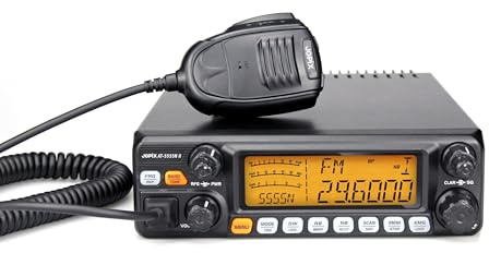 Funkamateurstation Jopix AT-5555N II, AM, FM, SSB 10M CW TRX 28-29,7 MHz, VOX, Roger Beep, 13,8V