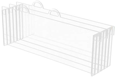 Stampo per sapone in acrilico con divisori, taglierina e separatore, 27,9 x 7,1 cm, per fai da te e artigianato
