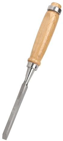 Fdit Una Herramienta de Carpintero con Cincel de 10 Mm de Acero de Aleación de Vanadio Cromado Fuerte y Duradero Ideal para Carpintería y Carpintería