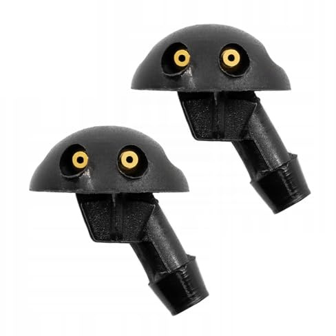 TEOZBLU 4 Pièces Buses de pulvérisation de Rechange pour Lave-Glace, avec Dacia Logan Compatible avec Renault Sandero