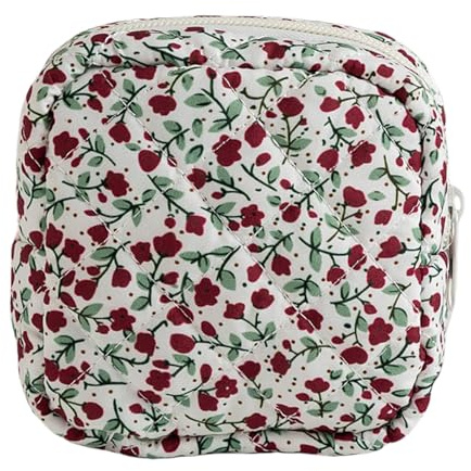 XuQiZZpp Portafoglio da donna multiuso per forniture mestruali Pratica borsa per assorbenti igienici per organizzare articoli per la cura individuali Ufficio Scuola Uso esterno