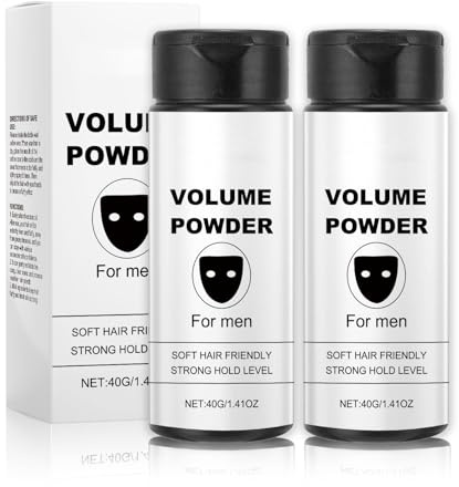 Texture Powder, Haarpuder Männer, Altherona Volumen Puder Haare, Haarpuder Mit Starkem Halt, Sofort Mehr Textur und Volumen, Leicht Aufzutragen, Rein Natürliche Inhaltsstoffe (2, M)