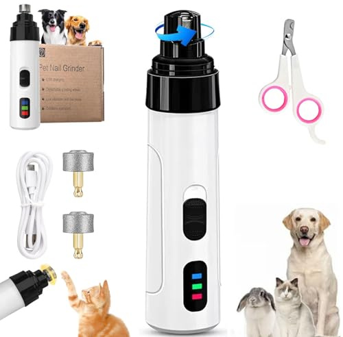 Sicherheits-Krallenschleifer Für Haustiere, Gentle Trim, Krallenschleifer Für Hunde, Sicheres, Sanftes Krallenschneiden Für Ihr Haustier – In Nur 5 Minuten (B)