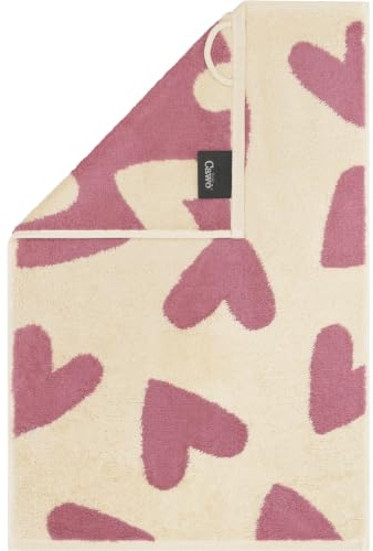 Cawö Handtücher Heart Beats Hearts 6275 Beere - 32
