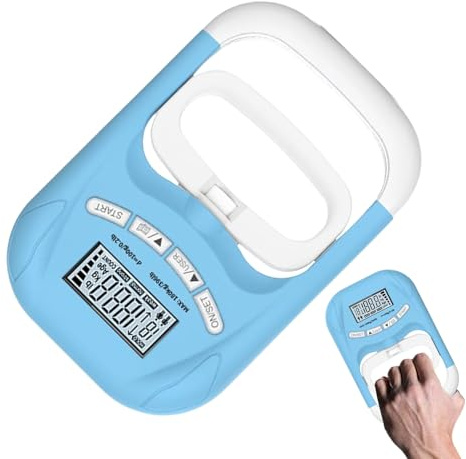Tester di forza di presa manuale e dinamometro,Misuratore elettrico di forza di presa 180kg | Tester di pugno ricaricabile per la mano | per l'allenamento, il fitness, il recupero