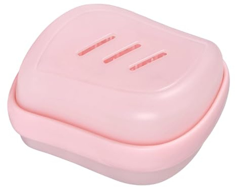 Nishiyuenyi Haarshampoo Bürste 2 in 1 Doppelkopf Haar Kamm Shampoo Bürste Kopf Schrubber Gesicht Reinigung Bürste für Sanfte Reinigung für Erwachsene, Rosa