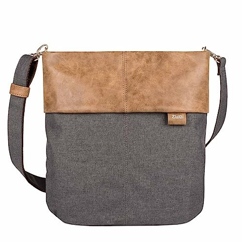 Zwei Damen Umhängetasche Olli OT12 Crossbody-Bag 7 Liter strapazierfähige & wasserabweisende Schultertasche, hochwertige Qualität, Schlüsselring, zusätzlicher Schultergurt, Geheimfach
