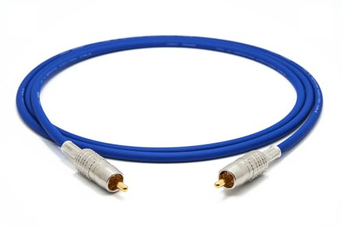 enoaudio Mogami 2964 Cavo digitale coassiale professionale 75 Ohm S/PDIF | Canare Gold RCA | HiFi - 7,0 m