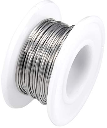 sourcing map 0,7mm 21AWG Heizwiderstand Kabel Nichrome Drähte 16ft | Heizwiderstandskabel für Heizelemente