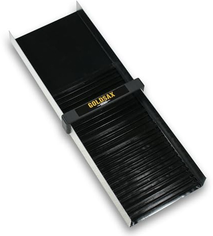 GoldSax Hunter 60 aka „Model 2“, 60 cm x 20 cm große Waschrinne, Gold Sluice Box, perfekt zur Goldsuche an Bächen und Flüssen