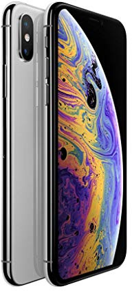 Apple iPhone XS, 512GB - Silver (Renewed)