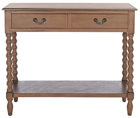 Safavieh Home Collection Athena Brown 2-Drawer Console Table