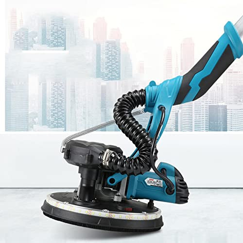 SHENGSHIYU Ponceuse Orbitale 1800 W, Ponceuse Orbitale électrique Professionnelle avec Patin De Ponçage Et Tuyau - 1000 à 2100 TR/Min,LengthenedLEDlightstrip+20sandpaper