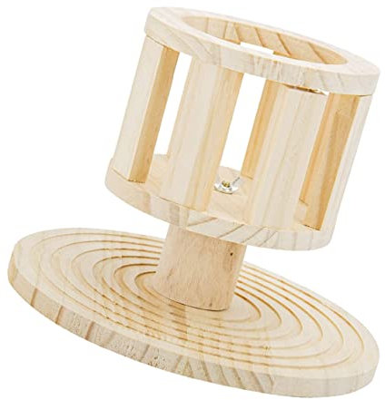 BCOATH Holz Futtertrog Für Kaninchen Und Meerschweinchen Stehender Heuhalter Aus Langlebigem Umweltfreundlichem Material Installieren Sauberer Futterkorb Für Kleine Nagetiere Wie Kaninche