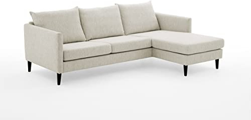 Atlantic Home Collection 3-Sitzer mit rechts oder Links montierbarem Longchair