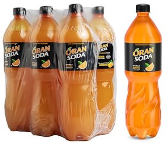 Oransoda | Bevanda Gassata all'Arancia, 6 Bottiglie da 125 cl PET, Originale Aranciata Italiana con Succo di Arance Siciliane, Senza Coloranti