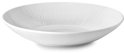 FADE Wood Plato hondo D 25 cm Blanco