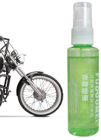 Högpresterande gaffelolja, cykelgaffelfjäderolja | cykelolja för stötdämpare och gafflar, stötdämparfett för förbättrad prestanda, 60 ml Forkboost-smörjmedel, lätt att applicera, minskar friktionen