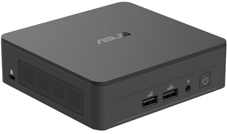 ASUS NUC 13 Pro Slim Kit RNUC13ANKI70003 - Barebone - Mini-PC - 1 x Core i7 1360P - RAM 0 GB - Intel Iris Xe Grafikkarte - 1GbE, 2.5GbE, Bluetooth 5.2, Wi-Fi 6E - Schwarz