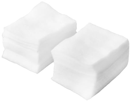 TOPPERFUN 400 pezzi Dischetti Struccanti in Cotone Non Tessuto e Assorbente Usa e Getta Portatili per Rimozione Trucco Cura Viso Art per Uso Domestico e Professionale