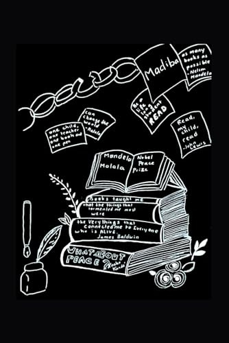 Free To Read! A5 lined journal notebook: Free to Read Edition-NaKbook Notebook Art Series by N'nako Kandé