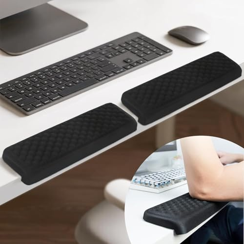 SYCEES 2 Pcs Repose-Poignet & Coude avec Support de Bureau en L