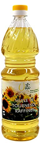 Huile de Tournesol UILI 1L/Bouteille - Lot de 1, 2, 3, 6 et 15 bouteilles - Expédition par la sté Bo Time (1)