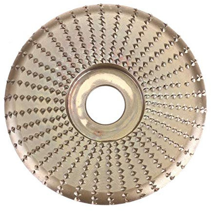 CruSio Disco Abrasivo per Cemento, Mola Diamantata Mola per Legno Disco per Smerigliatrice Angolare Intaglio Del Legno Levigatura Utensile Abrasivo per Angolo Carburo Di Tungsteno Rivestimento Foro