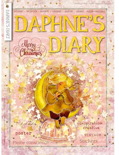 Daphne's Diary Magazine #8 2023 (FRANZÖSISCH) | Kreatives Kunsthandwerk Arbeitsbuch | Interaktives Tagebuch-Magazin für Achtsamkeit, Ausmalen, Kunst, Kochen, Reisen | Voller kreativer Inspirationen