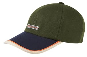 SealSkinz Unisex Brooke wasserdichte Faltbare Schirmmütze aus Wolle Baseballkappe, olivgrün, Einheitsgröße | Regenkappe