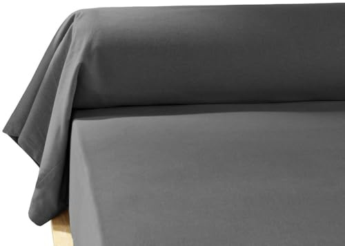 Taie de Traversin 85x185 cm Flanelle de Coton Orage