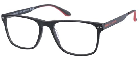 O'Neill Brille mit Sehstärke für Herren optional mit Sonnenbrillentönung oder Blaulichtfilter, Rechteckig, gefertigt aus Acetat, Modell: ONO-4504-104 (inklusive Brillenetui)