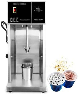 MAHWER Máquina for Hacer Helados Máquina batidora de Helados con Ajuste de Velocidad Máquina mezcladora de Helados Flurry for Hacer uno Mismo Máquina mezcladora de Batidos de Leche