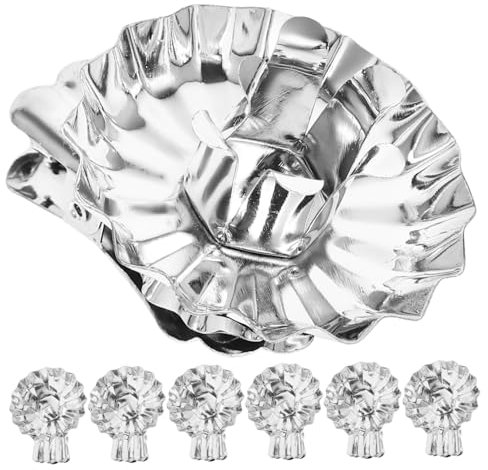 Zerodeko 144stücke Teiliges Weihnachtskerzenhalter-Clips Metall Teelichthalter Für Festliche Dekoration Für Weihnachtsbaum Und Tischdeko