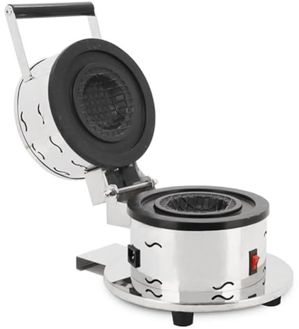 Electric Burger Machine - Commercial waffle maker - Stainless steel burger press tool and donut heater - Multi functional breakfast machine for household kitchen