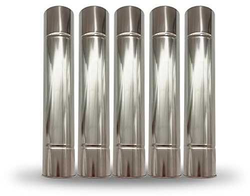 ILLITAN Stove Pipe,Wood Stove Chimney,2.36 inch Diameter, for Wood Stove Chimney Vent Pipe, Durable & Rust-Resistant