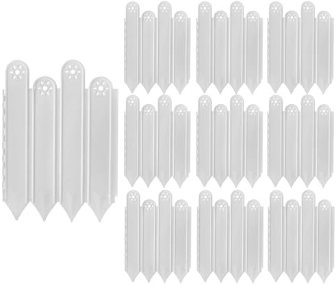 Biniveil Bordure de jardin – Bordure de pavé, barrière de protection décorative pour cour, pavé, parterres de fleurs, pelouse, jardin, terrasse